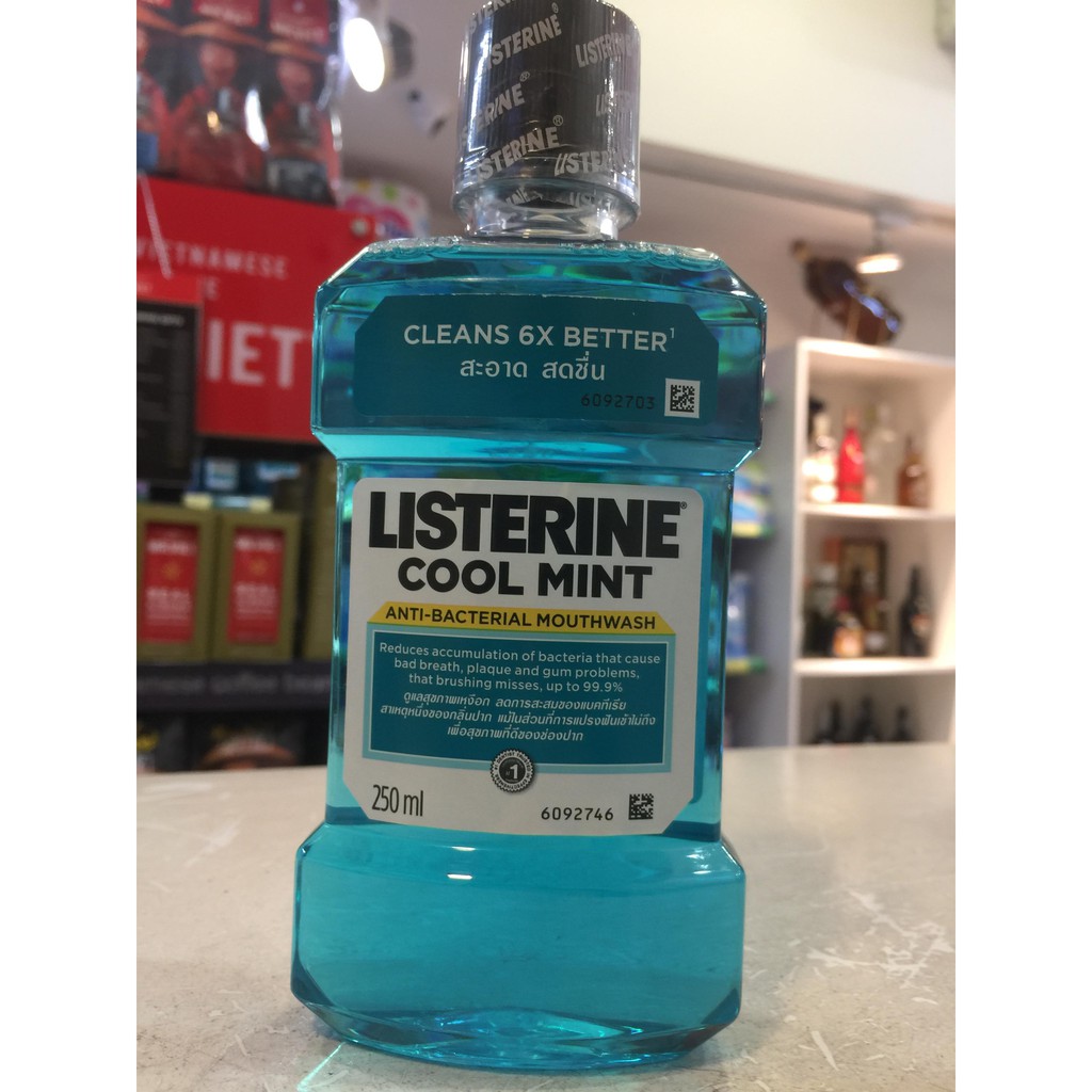 Nước Súc Miệng Bạc Hà Listerine 250ml