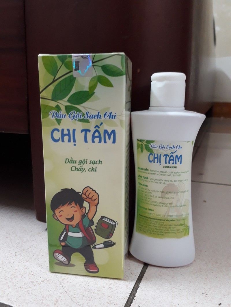 Dầu gội loại bỏ  chấy Chị Tấm