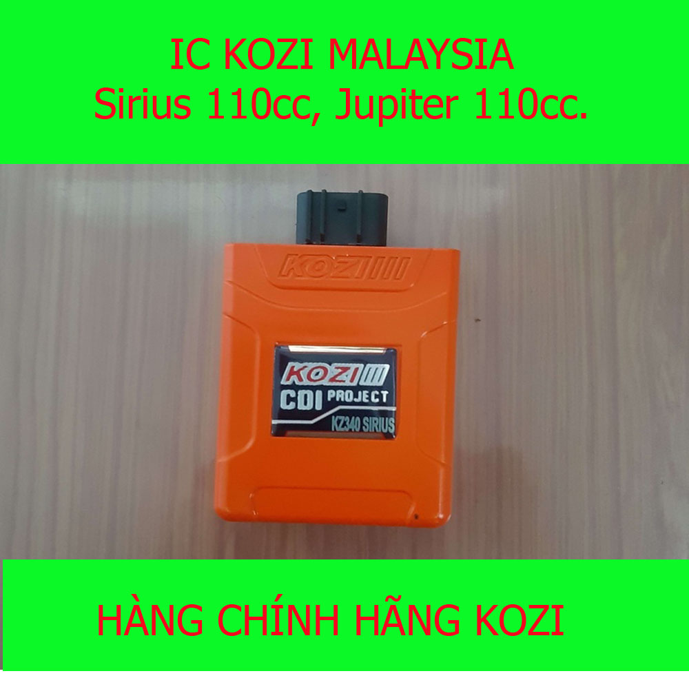 IC độ Kozi mở tua cho xe Sirius 110cc, Jupiter 110.