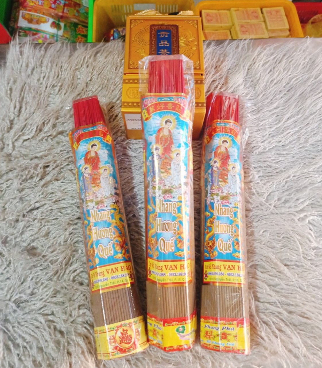Nhang Thơm Hương Quế Vạn Hảo Size 40cm