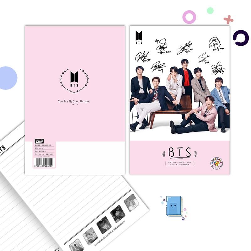 Tập vở học sinh BTS (Nhiều mẫu)