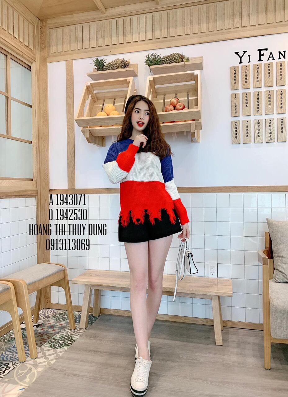 Áo len lai tua rua cực HOT