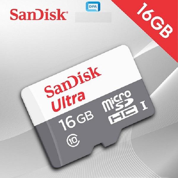 Thẻ Nhớ Sdhc sandisk Ultra 16Gb 533X 80MbS Sdsdunc-016G-Gn6in