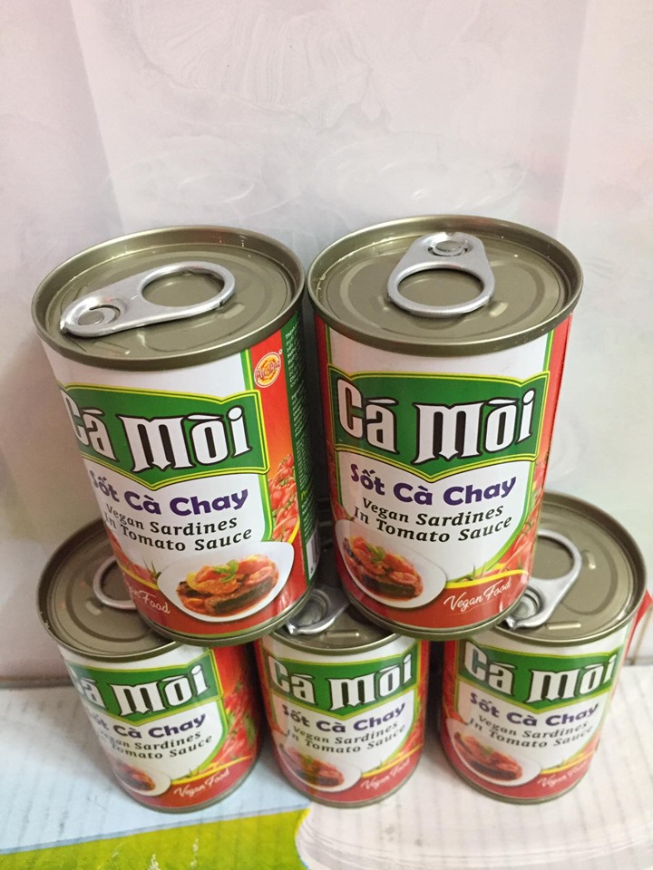 Cá Mòi Hộp Chay - Hộp 150g