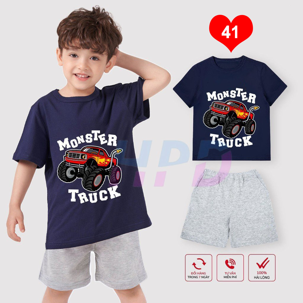 Bộ cotton cho bé mẫu 45 cam