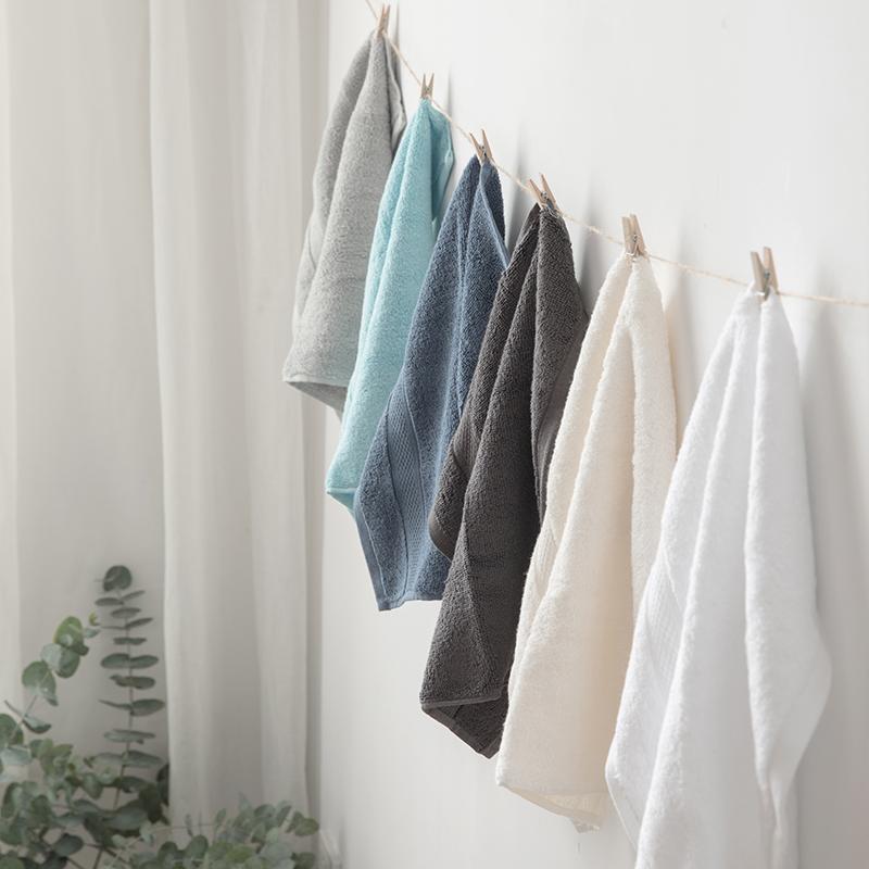 Giản Lược 100% Cotton Khăn Mặt Rửa Đồ Gia Dụng Người Lớn Mềm Mại Hút Nước Dày 100% Cotton Khăn Tắm Cỡ Lớn Cặp Khăn Mặt Mạnh Mẽ Hút Nước