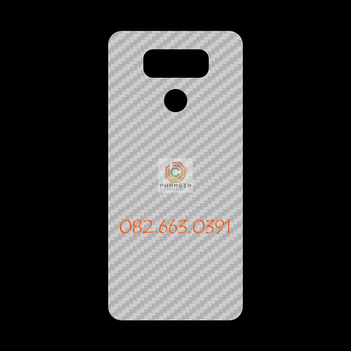 Miếng dán skin carbon lg g6 / x6
