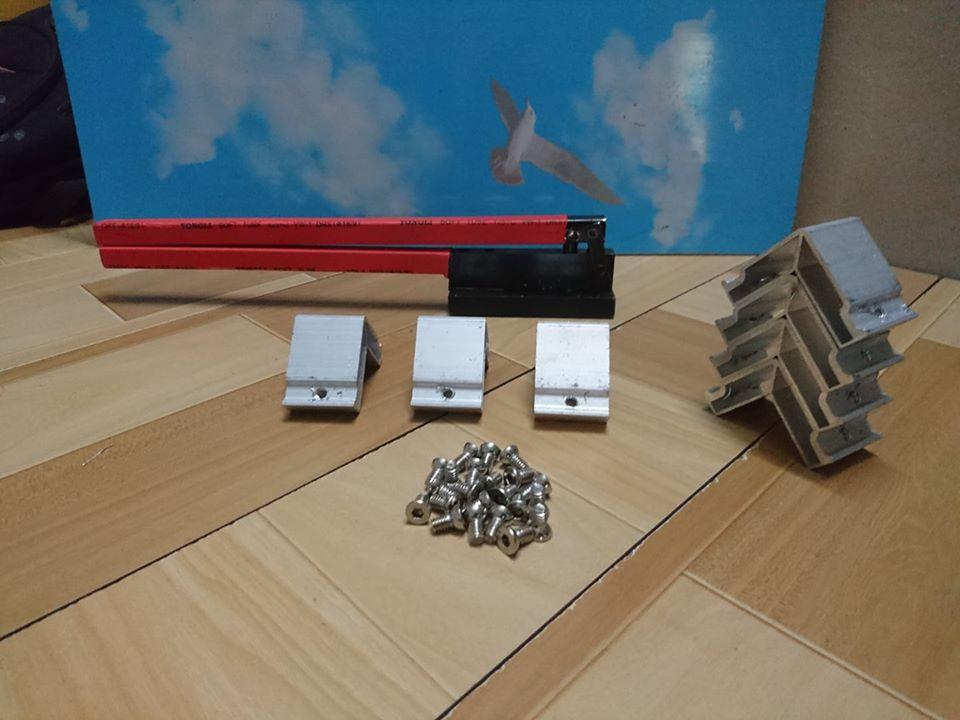 Kìm bấm ke vĩnh cửu khung bao cửa lùa xingfa 55