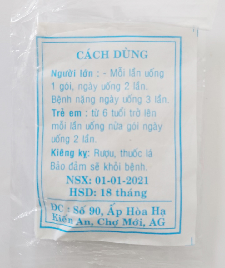 [Đông y-chính gốc] 100 Gói Viêm họng Đỗ Thái Nam (Dạng viên)