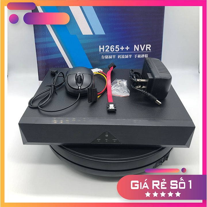 Đầu ghi camera IP Full 10 kênh 5MP