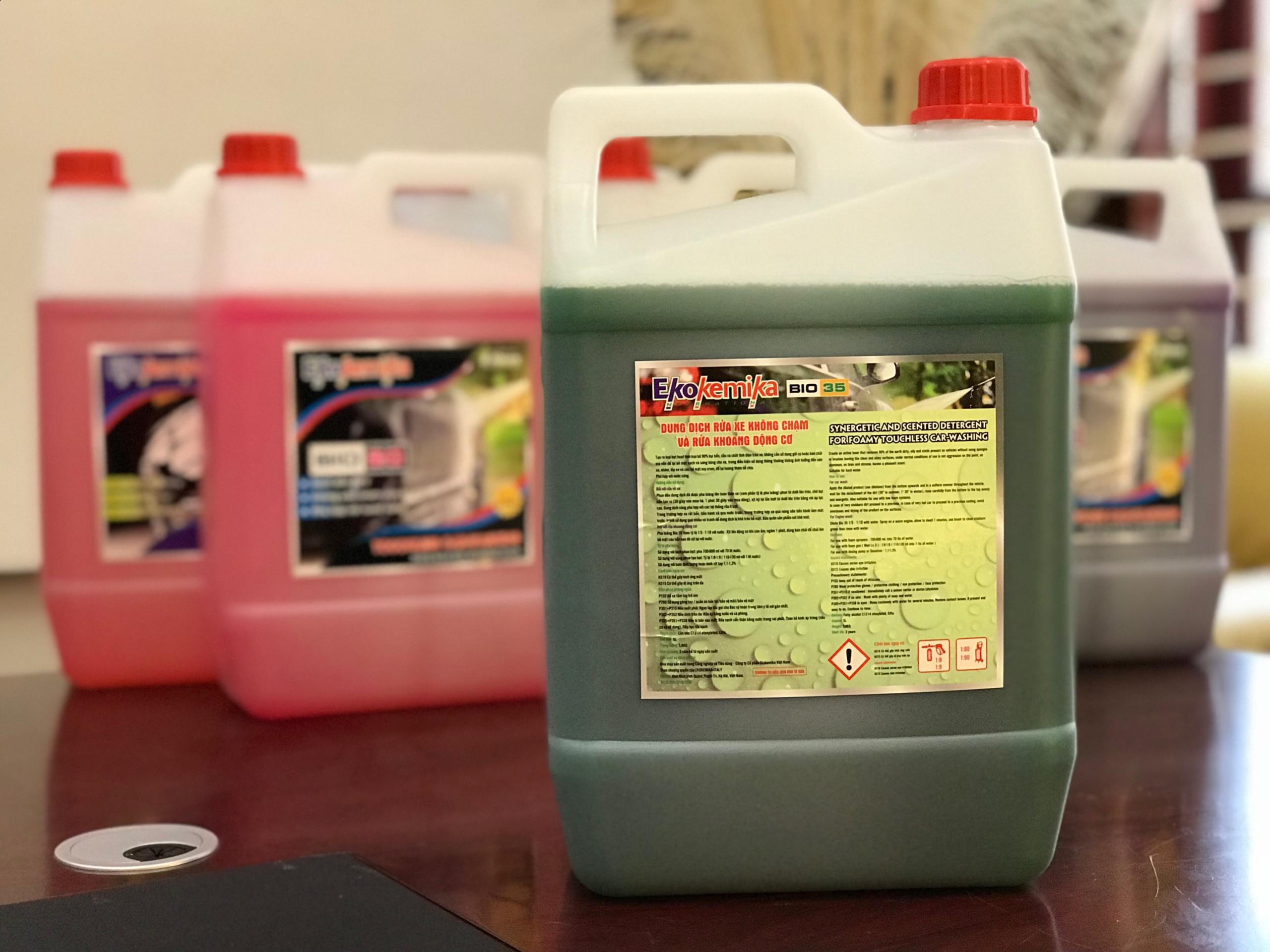 DUNG DỊCH RỬA VỎ XE KHÔNG CHẠM BIO 35 - 5L