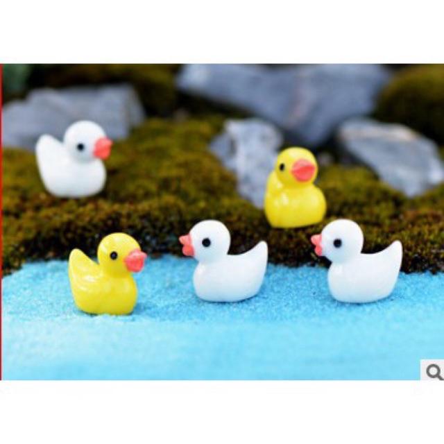 Charm vịt vàng mẹ & con - nguyên liệu slime