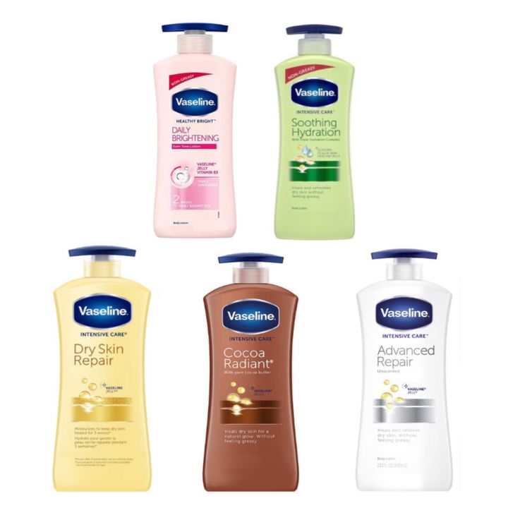 SỮA DƯỠNG THỂ VASELINE USA 725Ml