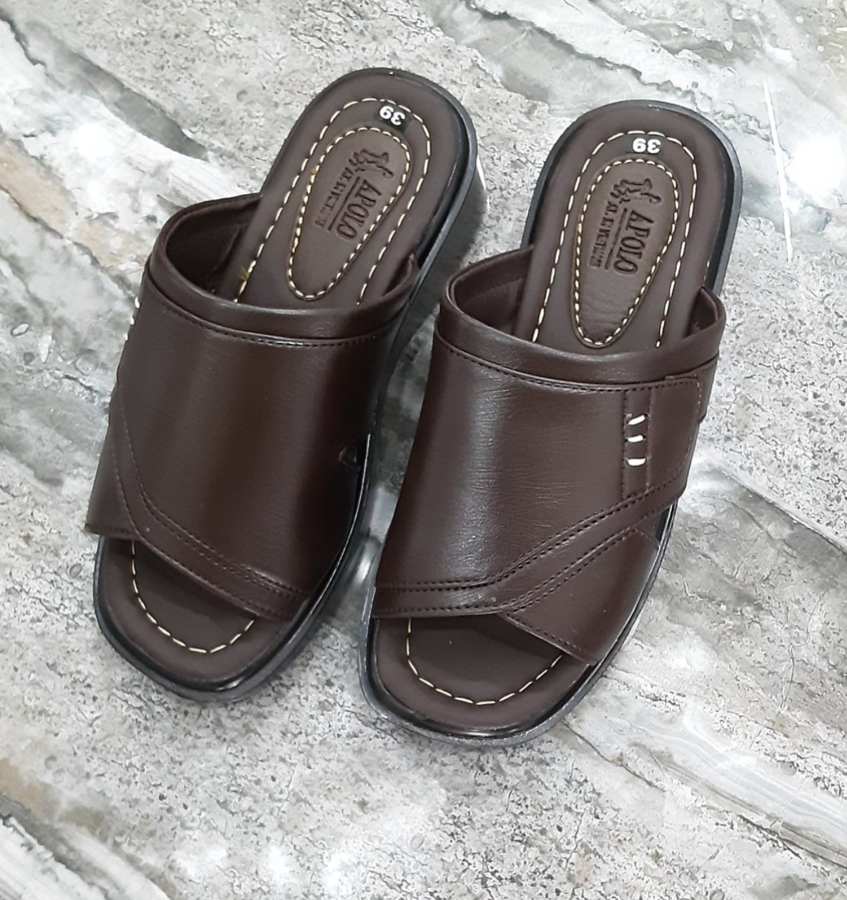 dép quai ngan nam,  dép nam , đế cao 3,5 cm, chỉ may full đế siêu bền, chất liệu mềm mang êm chân, size từ 39-43.