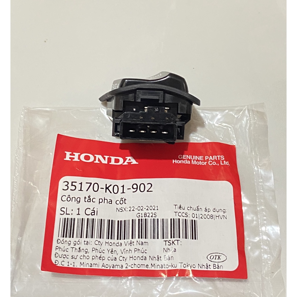 Công tắc pha cốt Passing SH (35170K01902)