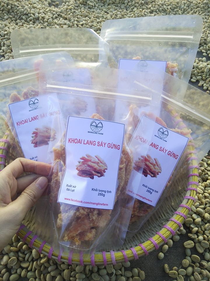 Khoai Lang Gừng Tà Nung Đà Lạt -250gam