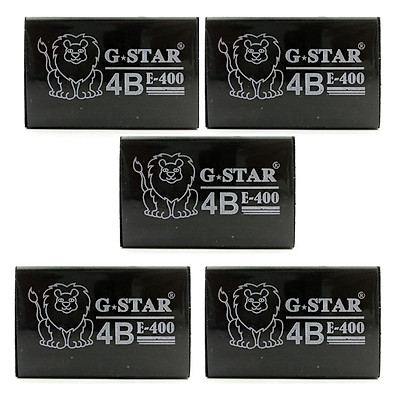Hộp 30 cục gôm (tẩy) màu đen E300/E400 G-star (30 viên/hộp)