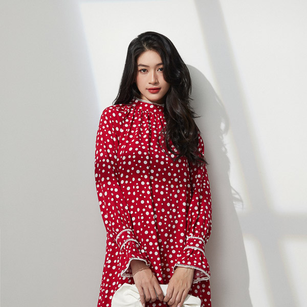 [NHẬP MÃ NOVFALAZSOCIAL02 GIẢM 40K ĐƠN 199K  ] Đầm Maybi babydoll phối ren
