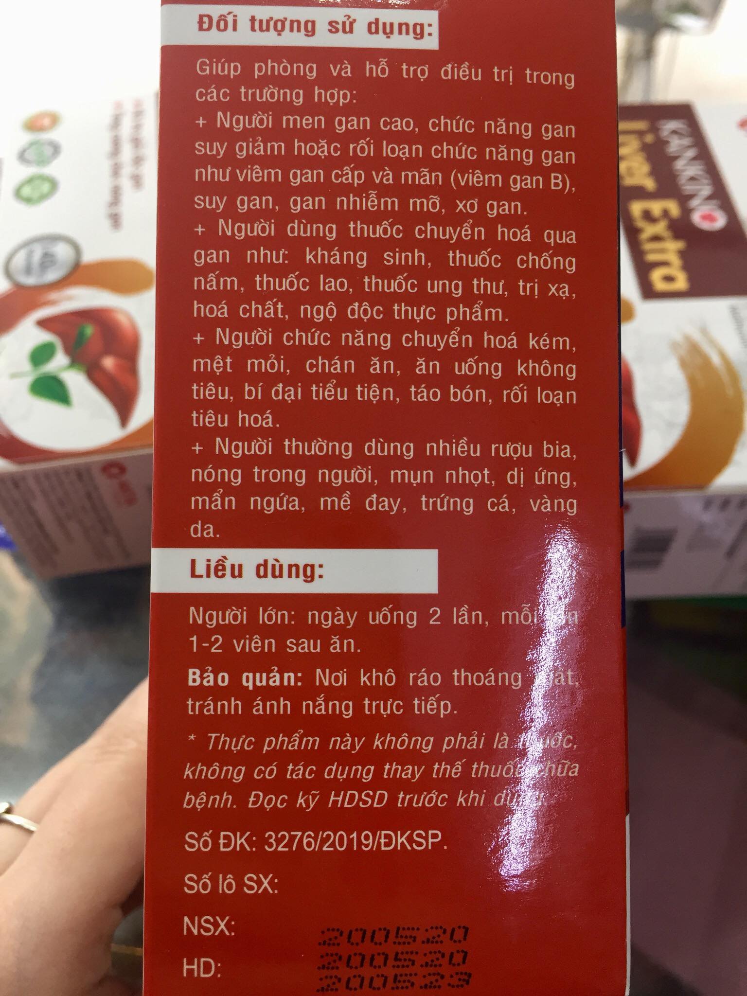 Bổ gan, giải độc gan Livecaps-TD