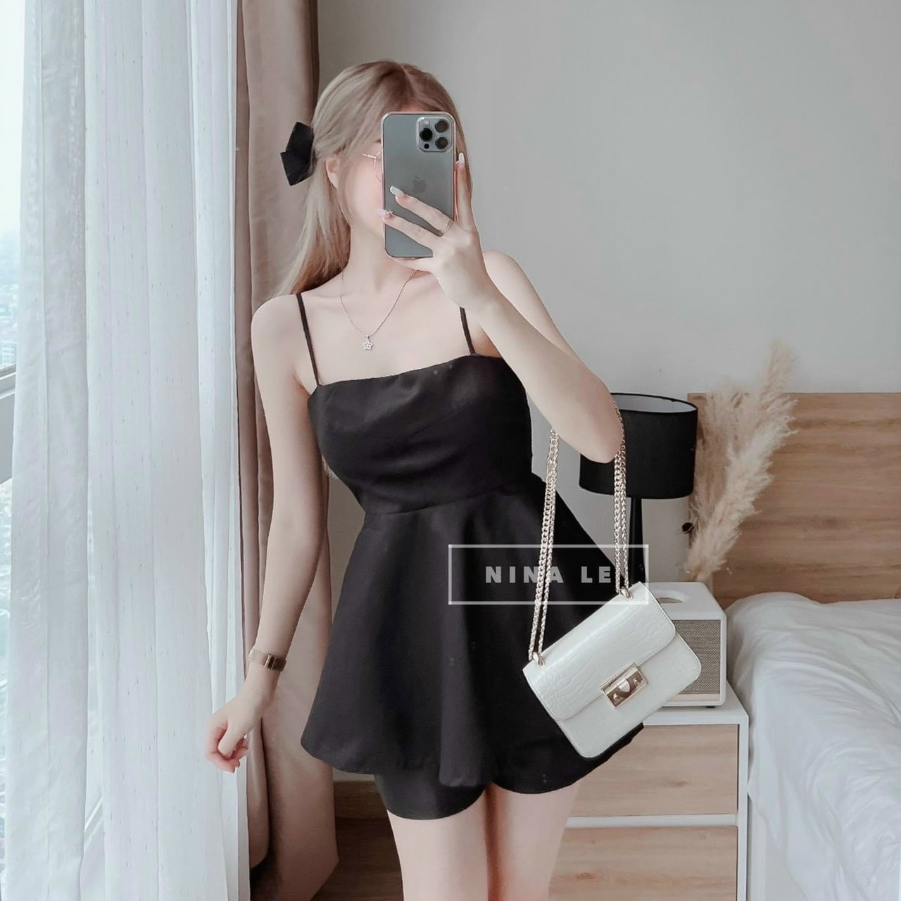 [Hot] Sét Đùi 2 Dây Vải Cotton Lạnh (có mút)