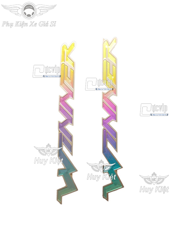 Cặp Tem Chữ Winner Titan Điện Phân MS4336