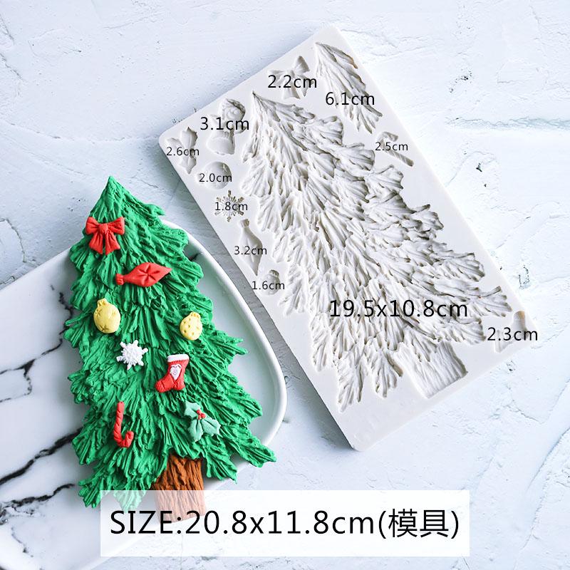 2018 Noel Lễ Hội Hoạt Hình Kẹo Mềm Khuôn Silicon Khô PEZ Silicone Tạo Hình Mô Hình Noel Dòng Trang Trí Mô Hình Nhiều