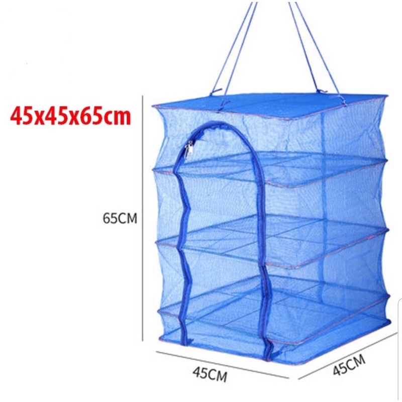4 layer hanging insect protection air dried food mesh cage for collapsible fish tank