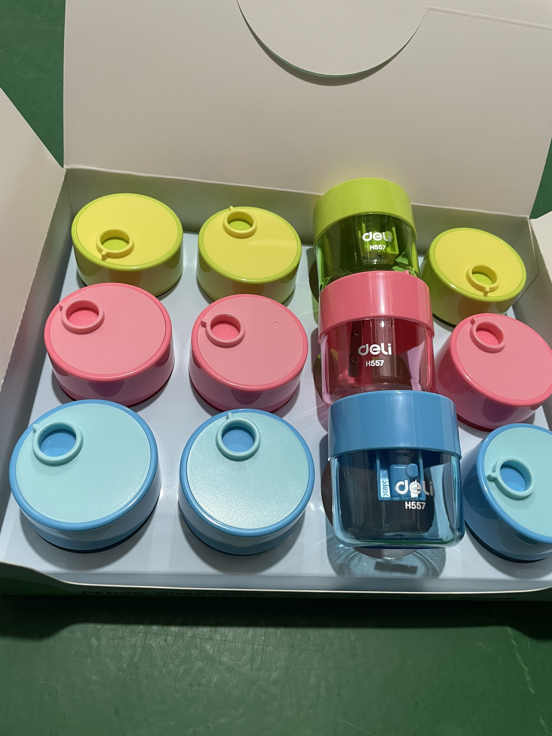 Gọt bút chì mini hình tròn Deli EH557