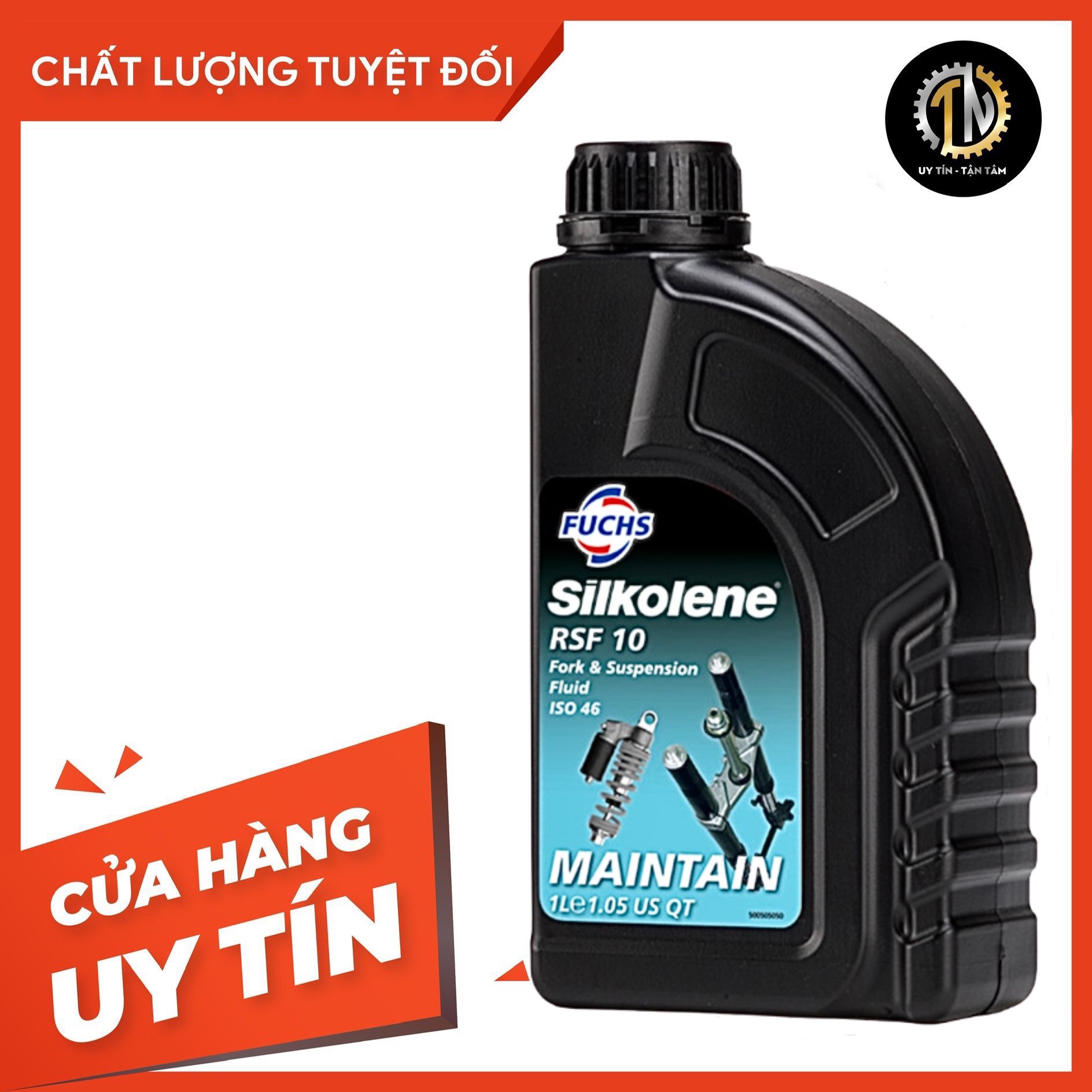 Dầu phuộc Fuchs Silkolene RSF 10 hàng chính hãng - 1Lit