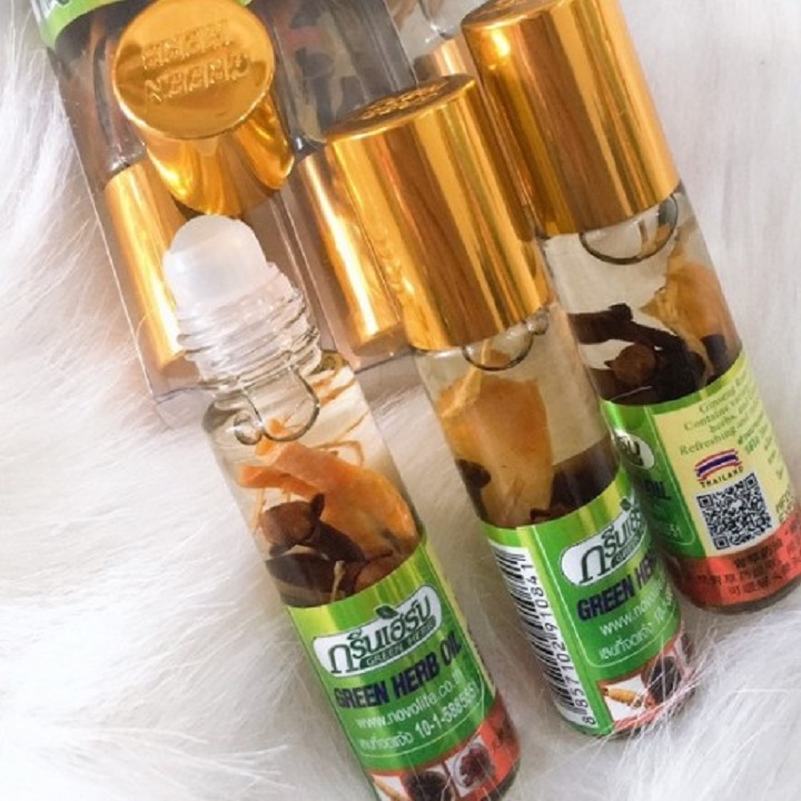 [Freeship] Combo 3 Chai Dầu Gió Nhân Sâm Thái Lan
