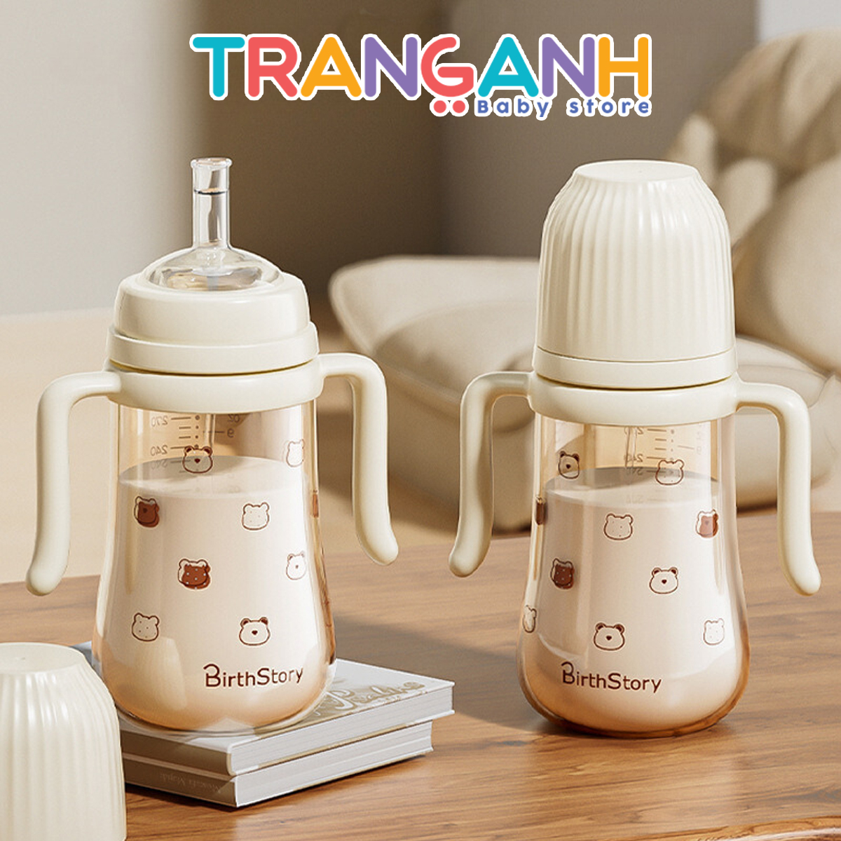 Bình tập uống nước Birthstory cho bé