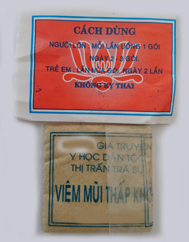 [Chính gốc] 100 Gói Viêm mũi TK thị trấn Trà Sư (dạng bột)