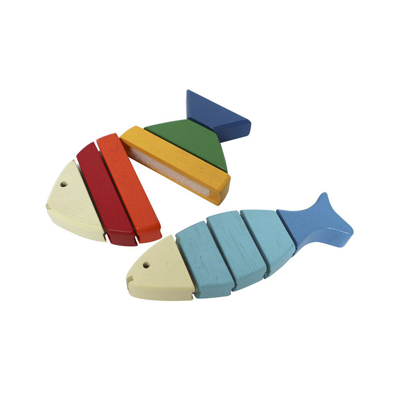 Bộ đồ chơi cắt 2 cá bằng gỗ Winwintoys 63032