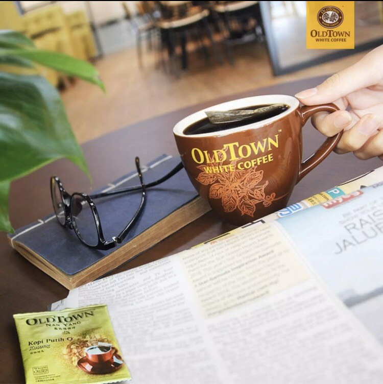 Cà phê trắng Oldtown NanYang - Đen Không Đường