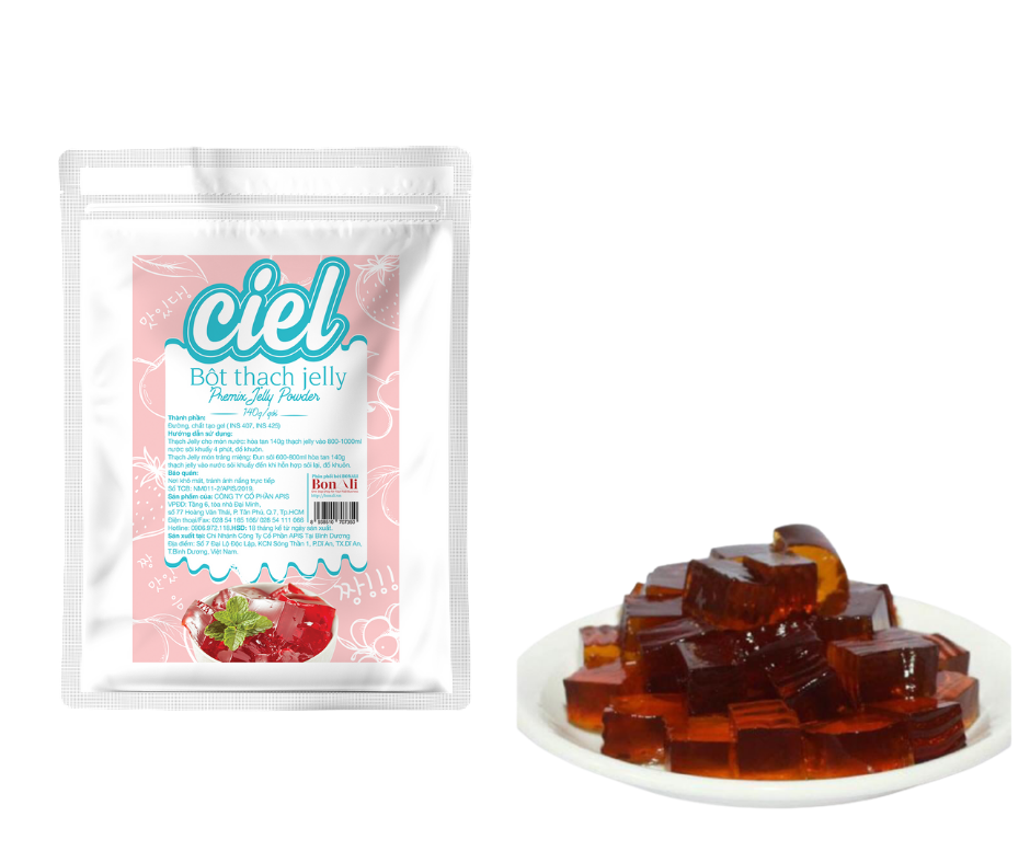 Gói Bột Thạch Jelly Ciel 140G