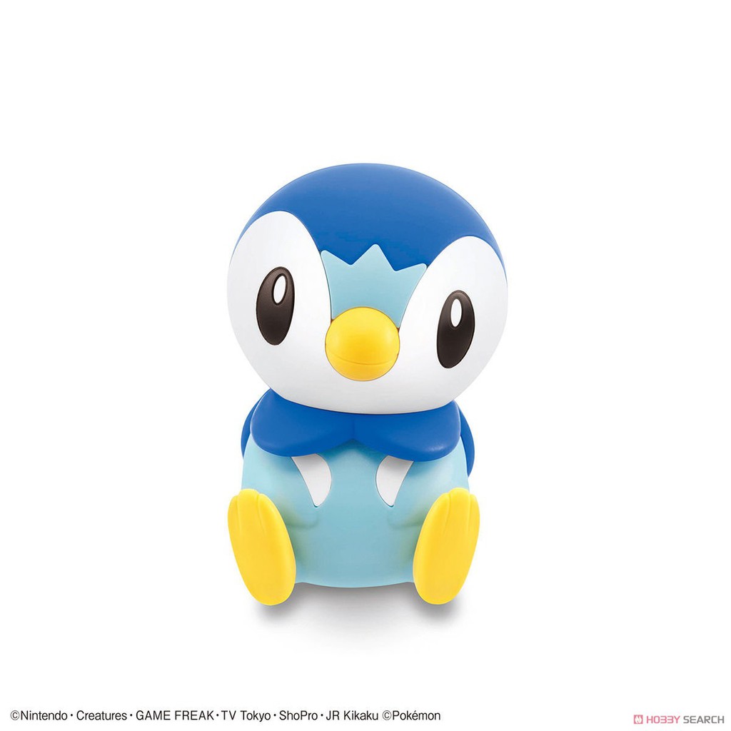 [Hoàn Tiền 10%]Mô hình lắp ráp Pokemon Plastic Model Collection Quick 06 Piplup Bandai