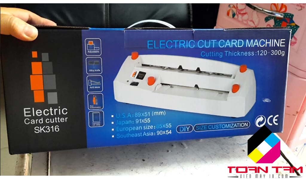 Máy Cắt Card Visit ( Danh Thiếp) Tự Động SK 316