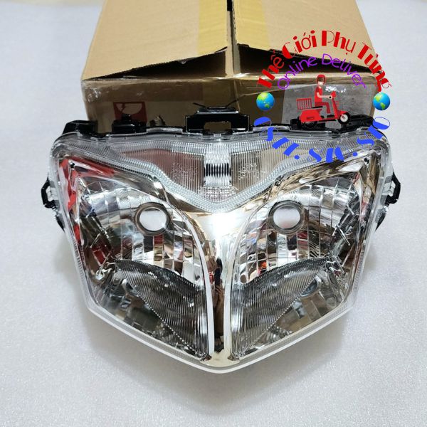 Pha đèn, chóa đèn wave 125i 2012-2017 zin honda thái lan - 33120-kyz-t01