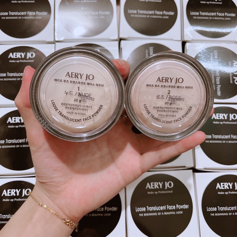 Phấn phủ bột Aery JO chuyên dùng make chuyên nghiệp ( Chính Hãng )