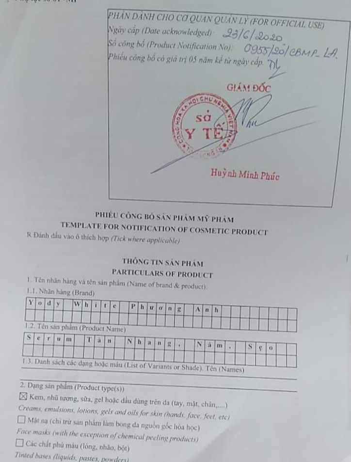 [Chính Hãng].Gel Chấm Tàn Nhang Không Đau Rát Yody Phương Anh