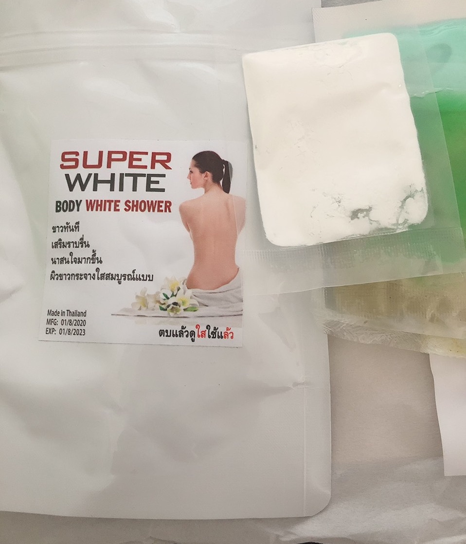 Bộ 2 Bịch Siêu Sữa Tắm Cao Cấp Super White Body Thái Lan