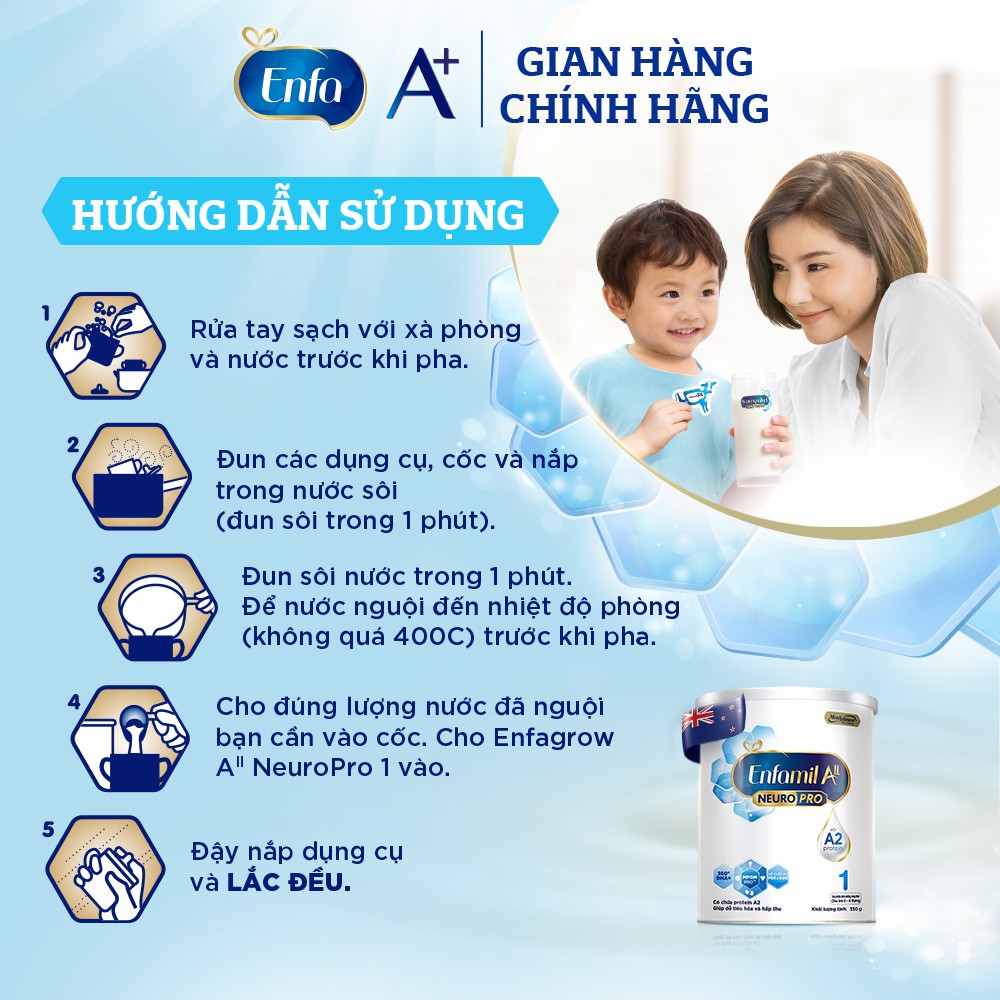 Sữa Bột Enfamil A2 Neuropro 1 – 350g_lon