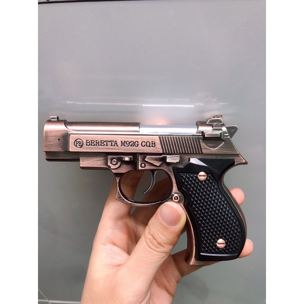 Hột quẹt bật lửa mô hình M-92 size 11cm cực chất