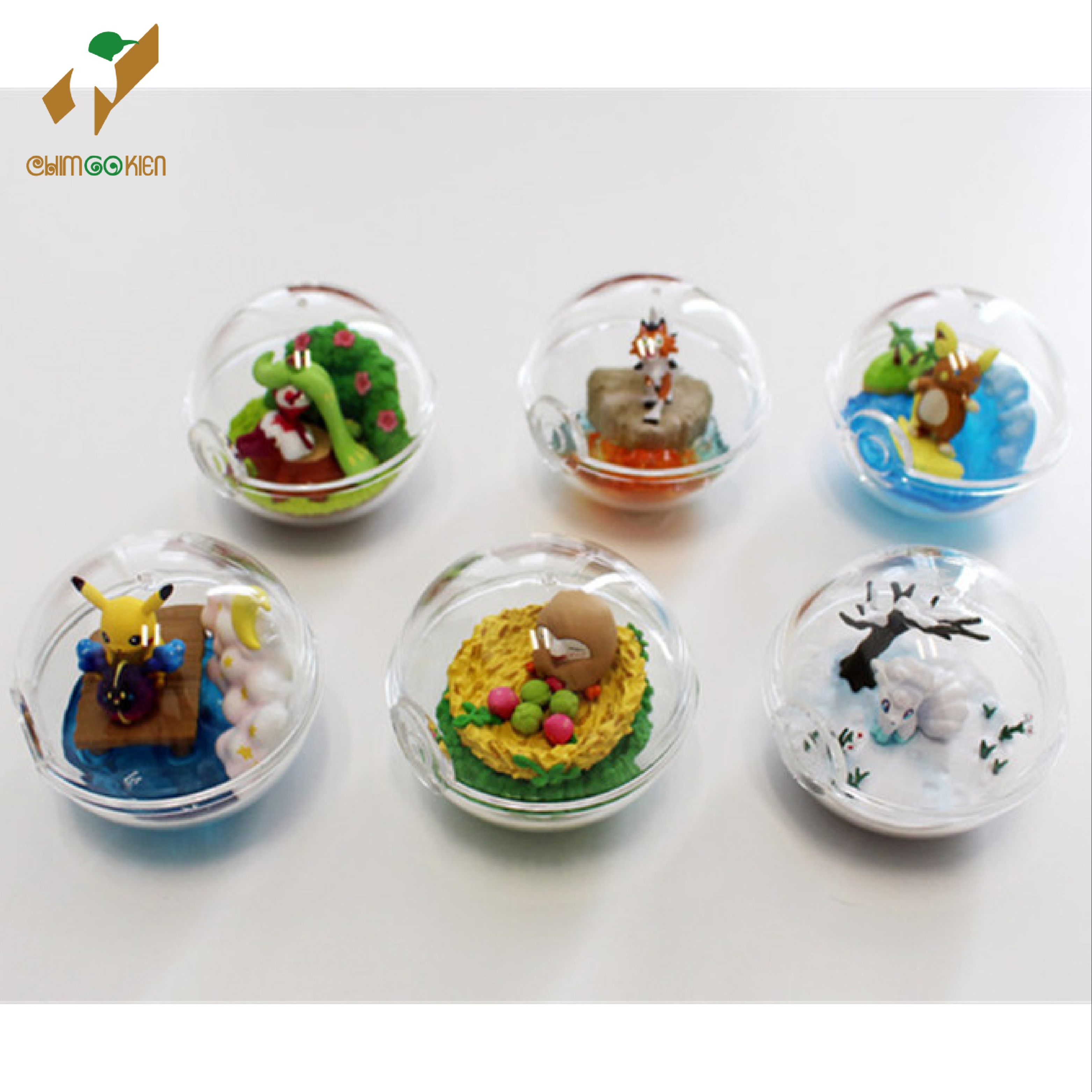 MÔ HÌNH POKEMON TERRARIUM COLLECTION ALOLA VOL 2