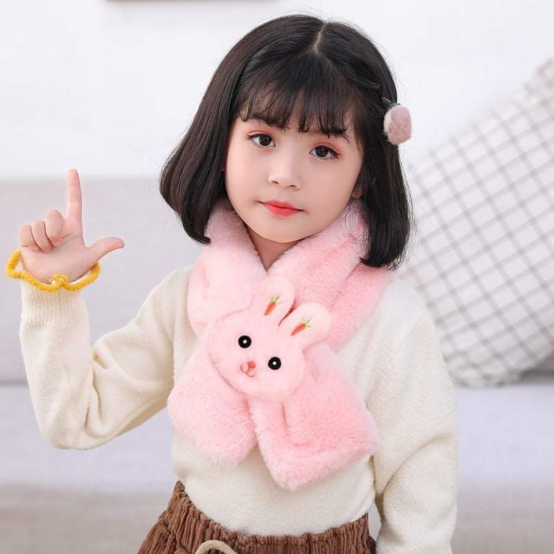 Khăn Choàng Cổ Giữ Ấm Cho Bé Hình Thú, Khăn Quấn Cổ Trẻ Em