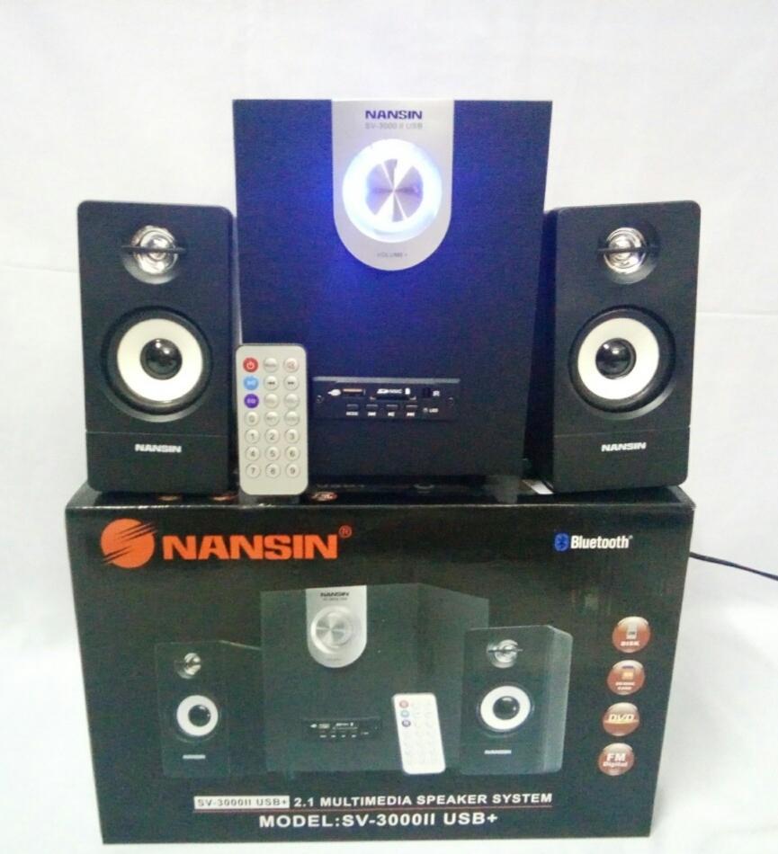 loa vi tính Nansin. sv 3000 BLUETOOTH, USB, THẺ NHỚ, REMOTE