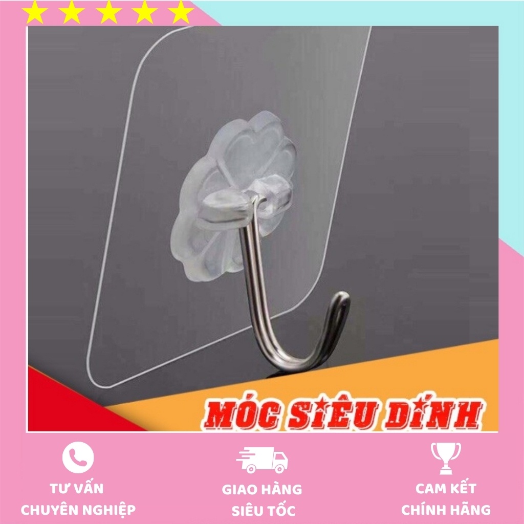 Móc Dính Tường Chịu Lực Siêu Chắc