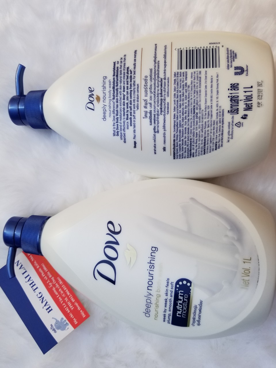[HCM]Sữa tắm Dove Thái Lan 1000ml- Xanh