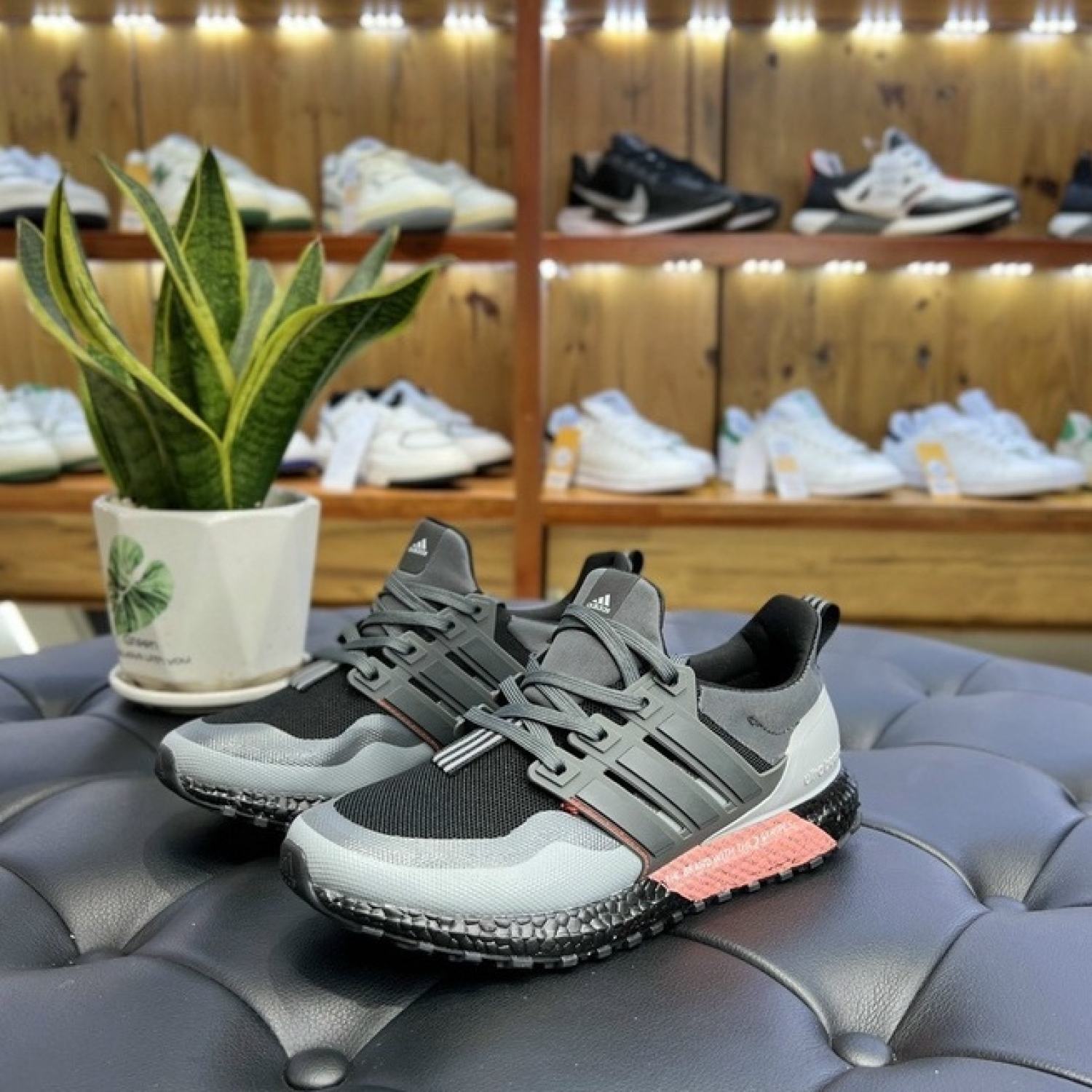 Giày thể thao sneaker EQ 21 đen trắng mới