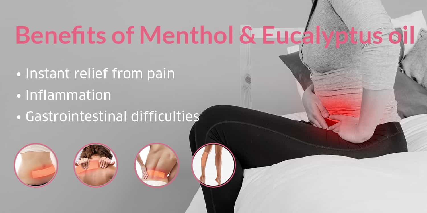 Miếng dán hỗ trợ giảm đau bụng kinh Sirona(5 miếng)